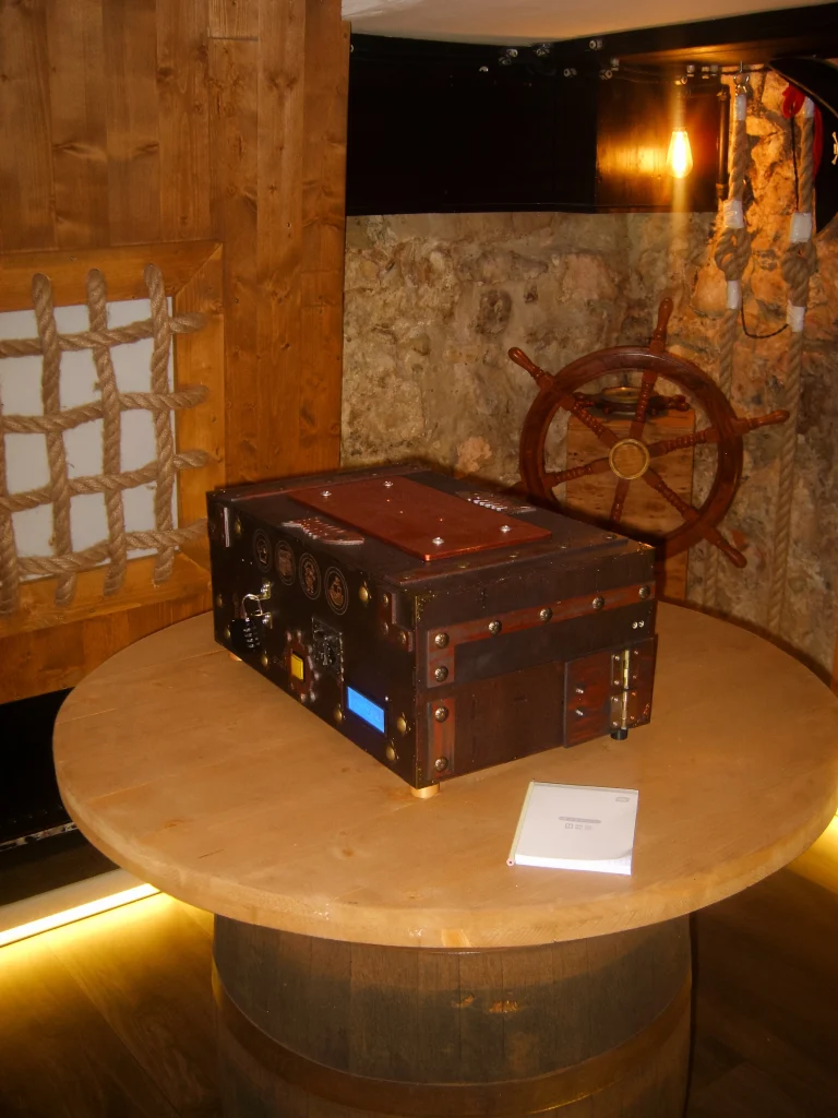 skrzynia ze skarbami w escape room